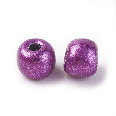 Baking Paint Glass Seed Beads SEED-US0003-4mm-K31-1