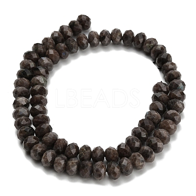 Natural Coffee Jasper Beads Strands G-Z111-A52-1