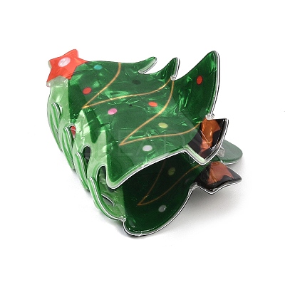 Christmas Acetic Acid Claw Hair Clips for Women Girls PHAR-G016-01A-1