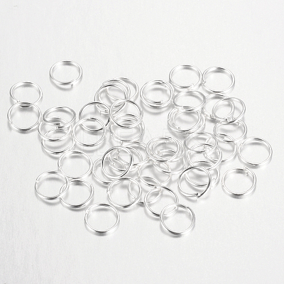 Iron Open Jump Rings X-IFIN-A018-10mm-S-1