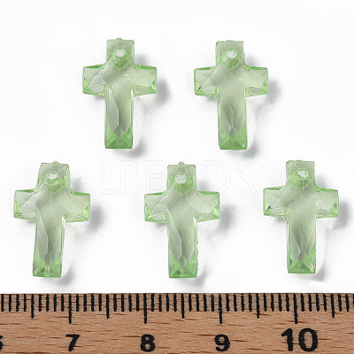 Transparent Acrylic Pendants MACR-S373-130-B02-1