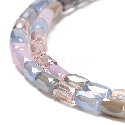 Electroplate Glass Beads Strands EGLA-D030-08A-1
