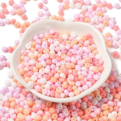 6/0 Opaque Baking Paint Glass Seed Beads X1-SEED-M012-02A-34-1