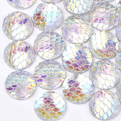 Resin Cabochons X-CRES-Q207-12mm-06-1