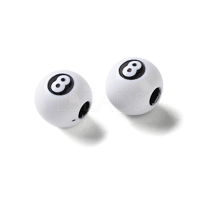 Acrylic Beads OACR-D301-02B-1