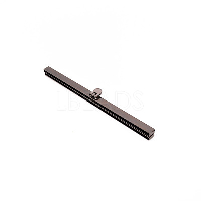 Alloy Purse Bag Wallet Straight Edging Strip FIND-WH0090-71B-1