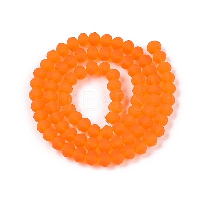 Transparent Glass Beads Strands EGLA-A044-T6mm-MD25-1