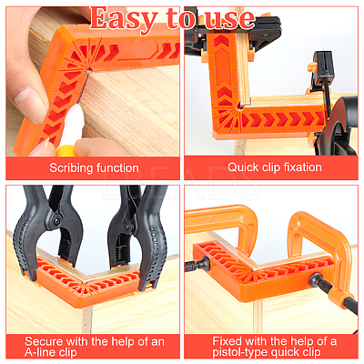 14Pcs 3 Styles Plastic Precision Machinist Square TOOL-BC0002-19-1