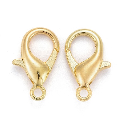 Zinc Alloy Lobster Claw Clasps LS-X-E106-G-1