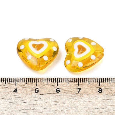 Handmade Lampwork Beads Strands LAMP-R004-06B-06-1