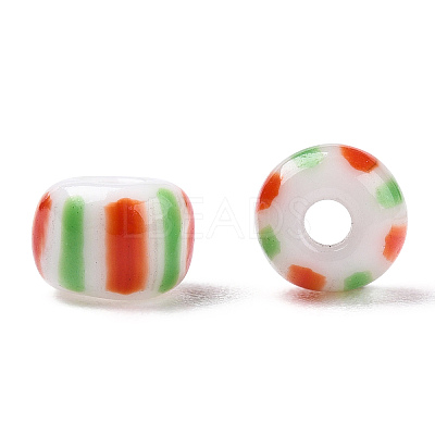 6/0 Opaque Colours Seep Glass Seed Beads SEED-F003-04A-07-1
