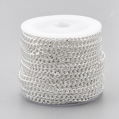 304 Stainless Steel Curb Chains CHS-T002-03A-1