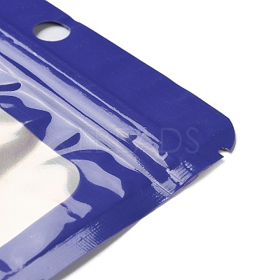 Rectangle Glitter Holographic PVC Resealable Packaging Bags ABAG-P011-01F-03-1