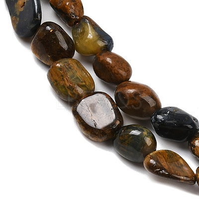 Natural Pietersite Beads Strands G-A286-A01-01-1