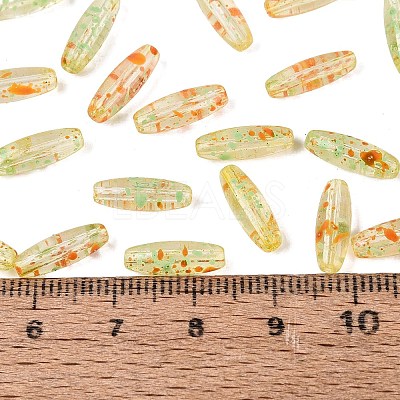 Picasso Transparent Glass Seed Beads SEED-N012-11F-1
