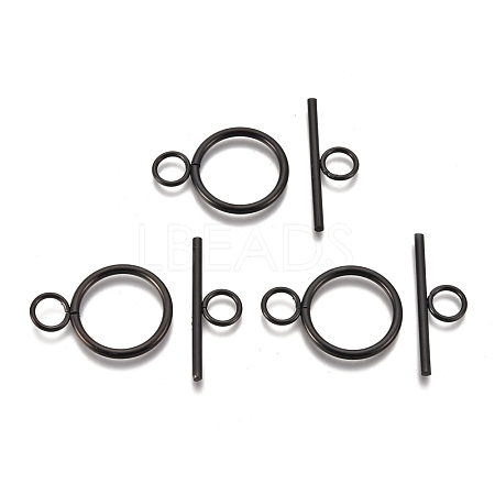 304 Stainless Steel Toggle Clasps STAS-M277-05B-1