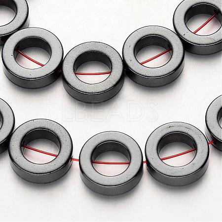 Non-magnetic Synthetic Hematite Beads Strands G-F300-04-09-1