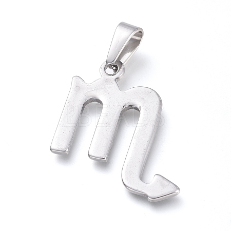 Non-Tarnish 304 Stainless Steel Pendants STAS-L210-06G-P-1