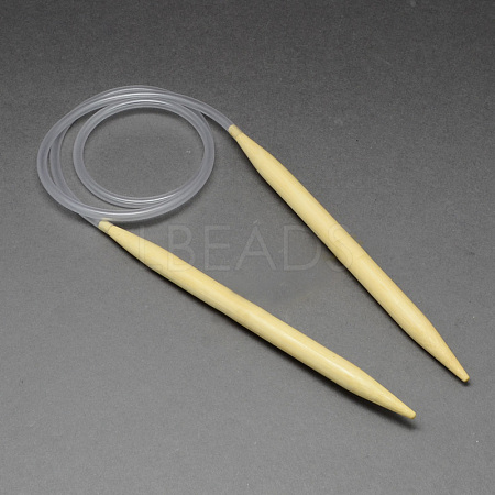 Rubber Wire Bamboo Circular Knitting Needles TOOL-R056-3.0mm-01-1