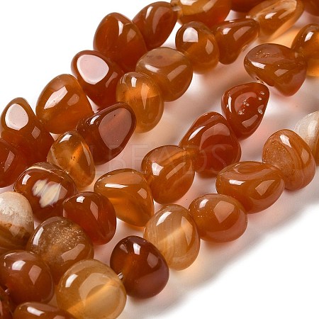 Natural Agate Beads Strands G-H295-B01-01-1