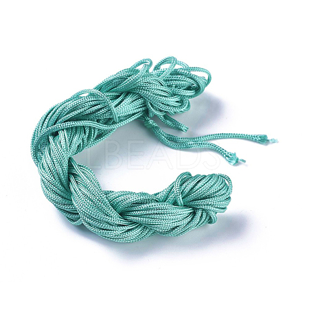 Nylon Braided Cord NWIR-WH0007-A23-1