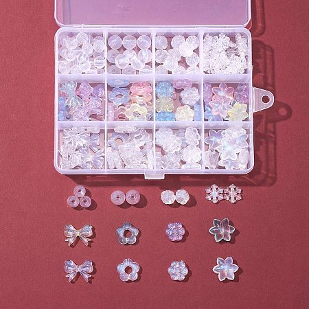 Transparent Acrylic Beads OACR-FS0001-12-1