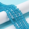 Transparent Glass Beads Strands EGLA-A044-T1mm-MD27-2