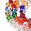 Transparent Electroplate Glass Beads Strands EGLA-A039-T3mm-A29-3