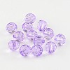 Transparent Acrylic Beads PL505Y-15-2