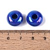 Opaque Acrylic European Beads OACR-E033-19B-3