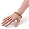 Natural Crazy Agate Beads Stretch Bracelets BJEW-JB05823-4