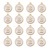 Golden Plated Alloy Charms ENAM-S118-01B-2