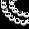 Handmade Porcelain Ceramic Beads Strands PORC-S502-032G-3