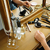 DELORIGIN 12Pcs 3 Styles Organic Glass & Acrylic Earring Displays Sets EDIS-DR0001-09-5