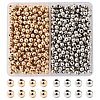 800Pcs 2 Colors CCB Plastic Round Beads FIND-YW0007-20-1