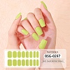 Nail Art Full Cover Nail Stickers MRMJ-YWC0001-BSG-0297-1