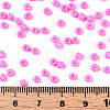 Baking Paint Glass Seed Beads SEED-S002-K2-5