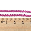 Natural Red Corundum/Ruby Beads Strands G-L591-A01-01-4