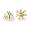 Brass Bead Cap Pendant Bails KK-H739-19-3