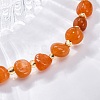 Natural Red Aventurine Beaded Bracelets for Women G-P563-07P-07-2
