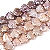Natural Baroque Keshi Pearl Beads Strands PEAR-N020-P41-02B-2