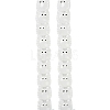 Transparent Glass Beads Strands LAMP-L078-010I-1