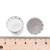 Non-Tarnish 304 Stainless Steel Brooch Base Settings FIND-D035-03A-P-3