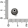 Engraved 304 Stainless Steel Beads STAS-H263-17AS-02-3