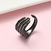 304 Stainless Steel Cuff Open Rings LS-RJEW-D338-02D-EB-4