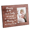 MDF Wood Photo Frames DIY-WH0231-077-1