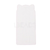 Rectangle Hair Clips Display Cards with Cat Ear CDIS-P007-Q01-2