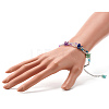 Glass Round Seed Beads Multi-strand Bracelet for Teen Girl Women X1-BJEW-TA00018-3