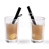 Plastic Imitation Drink Pendants CRES-S359-13F-1