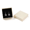 Cardboard Paper Jewelry Storage Boxes with Sponge CON-P023-01B-02-3
